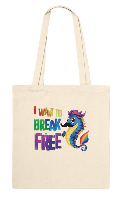 I Want To Break Free C-0010-L | Classic Tote Bag