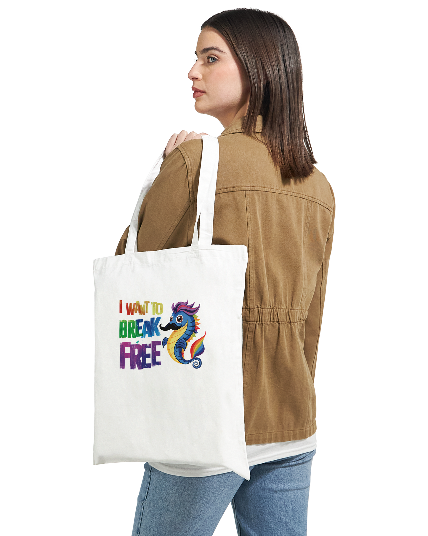 I Want To Break Free C-0010-L | Classic Tote Bag