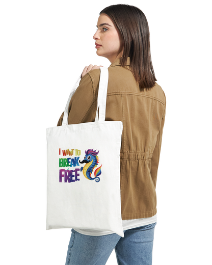 I Want To Break Free C-0010-L | Classic Tote Bag